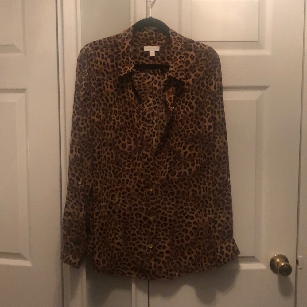 Leopard Blouse